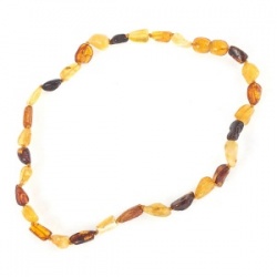Olive Amber Teething Necklace